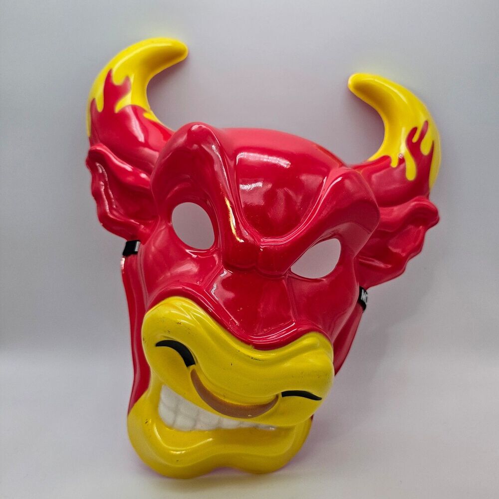 Monster Jam El Toro Loco 2024 Plastic Face Mask Bull Monster Truck Souvenir